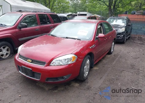 2010 Chevrolet Impala Lt z USA, uszkodzony, nr VIN 2G1WB5EK1A1225375